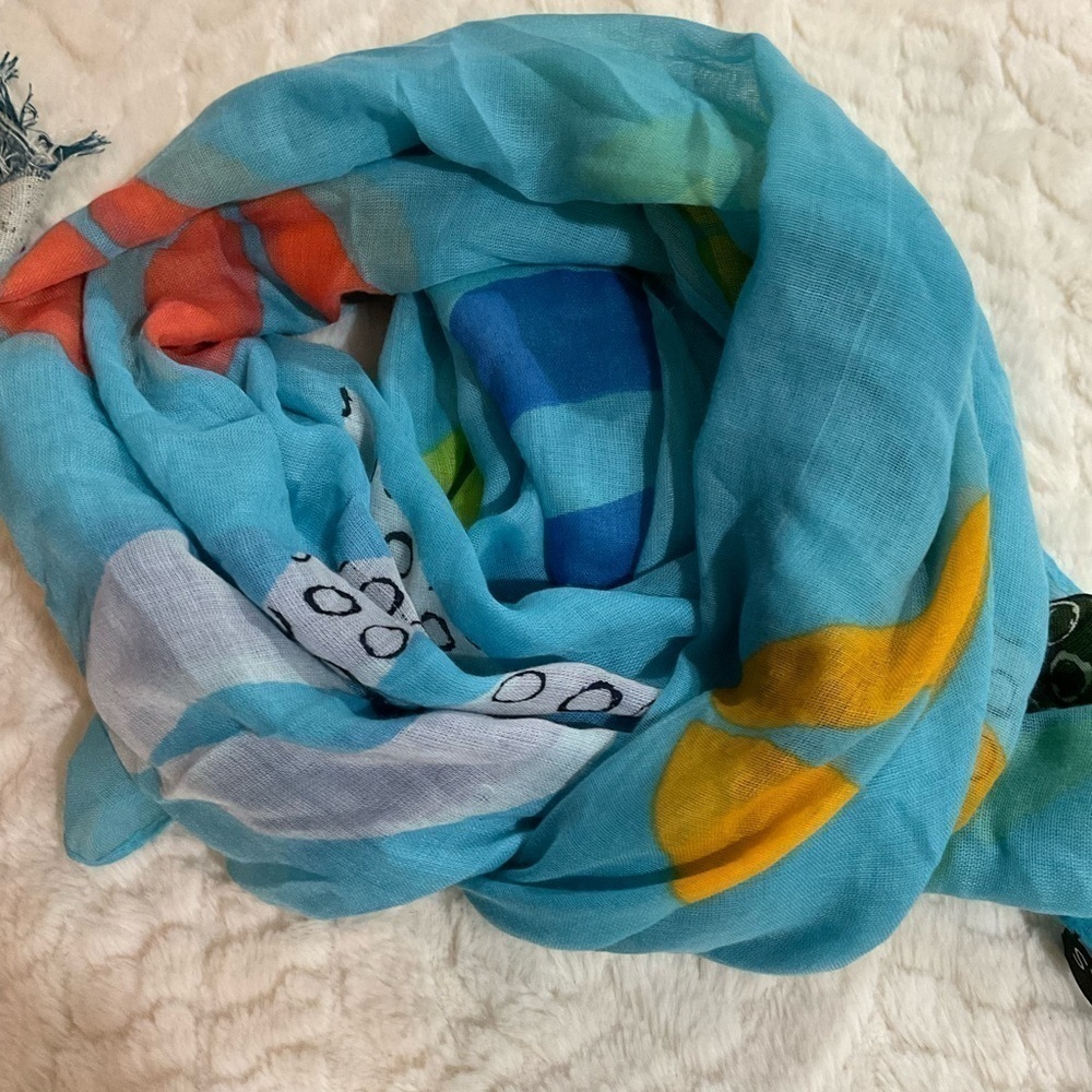 Fracas Multicolored Scarf - Picture 4 of 4